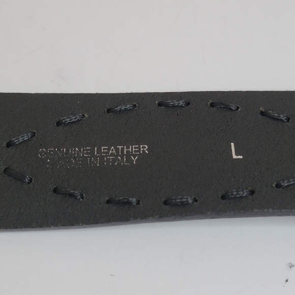 ANTONIAZZI Firenze Wome\'s Leather Buckle Black Belt Size L main image 6